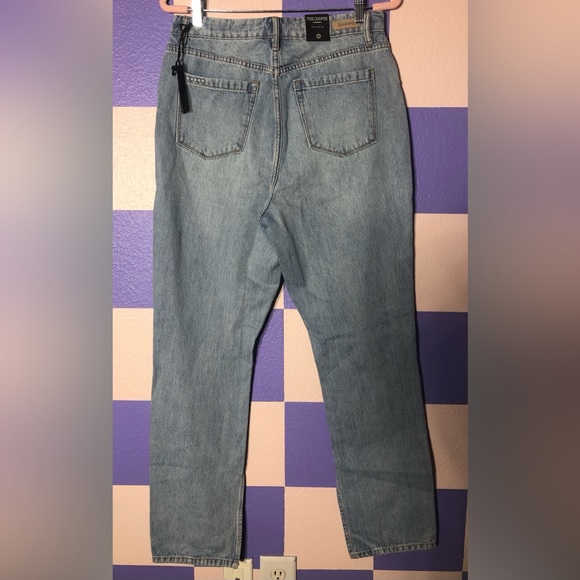 NWT Blank NYC The Cooper High Rise Slim Straight Jeans with Side Slit - Size 30 - Picture 2 of 4